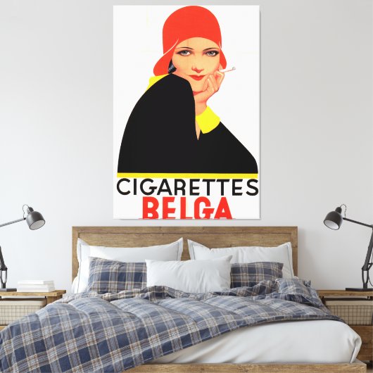 Belga Cigs Leinwanddruck (Insitu (Schlafzimmer))