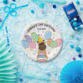 Belge Brussels Griffon Dog Birthday Party Pappteller (Party)