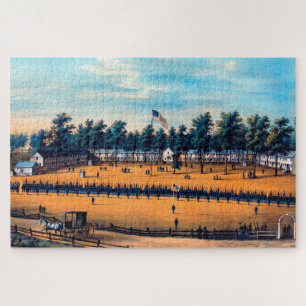 Belger Barracks Baltimore Md Ziviler Krieg 1863 Puzzle