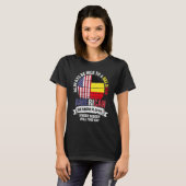 Belgian American We know Places where Country Belg T-Shirt (Vorne ganz)