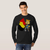 Belgian fan cat T-Shirt (Vorne ganz)