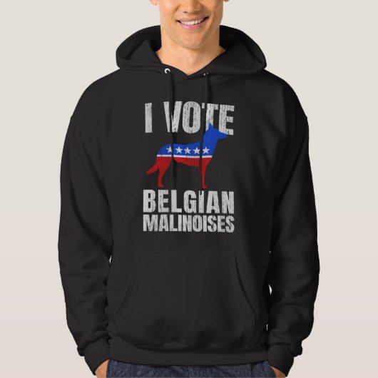 Belgian Malinois 1 Hoodie (Vorderseite)