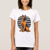 Belgian Malinois (2) T-Shirt (Vorderseite)