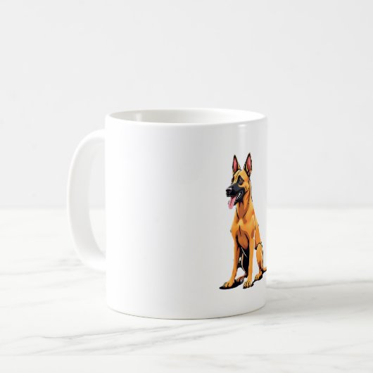 Belgian Malinois (3) Kaffeetasse (Vorderseite Links)