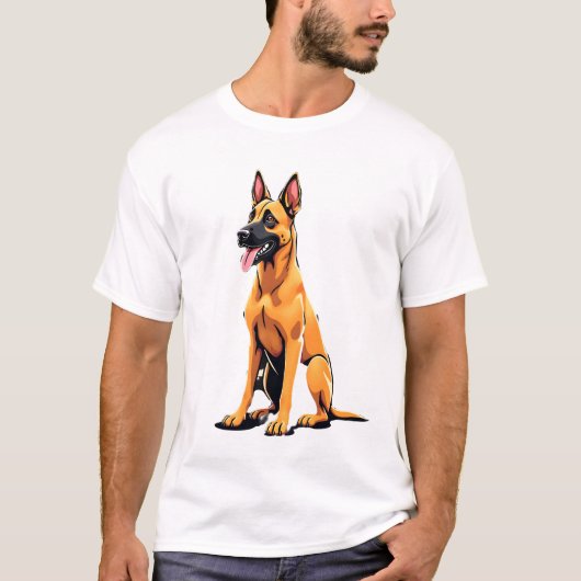 Belgian Malinois (3) T-Shirt (Vorderseite)