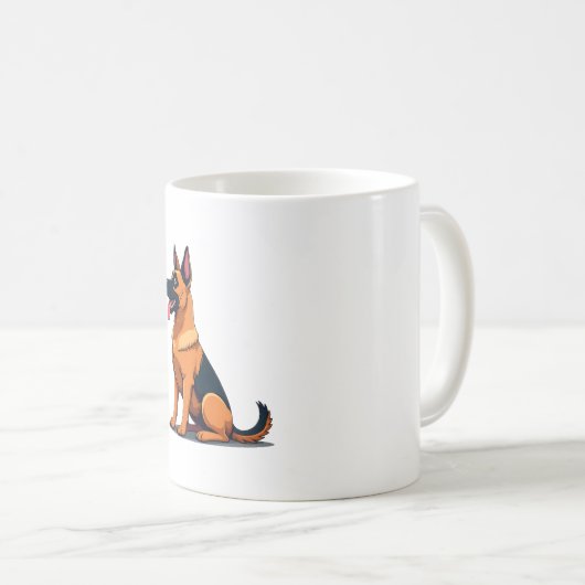 Belgian Malinois (6) Kaffeetasse (VorderseiteRechts)