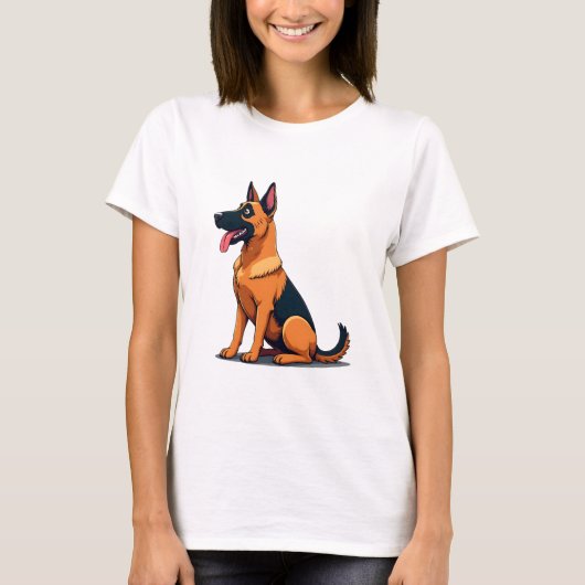 Belgian Malinois (6) T-Shirt (Vorderseite)