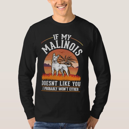 Belgian Malinois Belgian Shepherd Malinois  1 T-Shirt (Vorderseite)