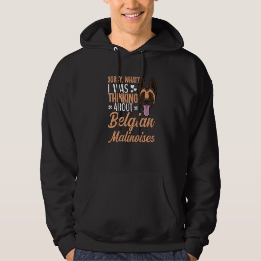 Belgian Malinois Dog For Belgian Malinois Owner  3 Hoodie (Vorderseite)