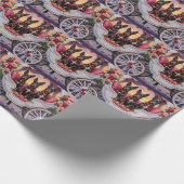 Belgian Malinois Dog Valentine's Day Geschenkpapier (Ecke)