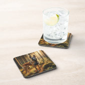 Belgian Malinois Getränkeuntersetzer (Rechte Seite)