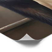 Belgian Malinois In Chefs Hat Poster, Pet Poster (Ecke)