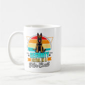 Belgian Malinois Lover Funny Belgian Malinois Retr Kaffeetasse (Links)