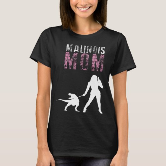 Belgian Malinois Mom T-Shirt (Vorderseite)