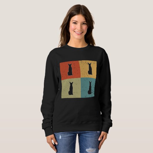 Belgian Malinois Vintage 3 Sweatshirt (Vorne ganz)