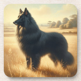 Belgian Sheepdog Getränkeuntersetzer