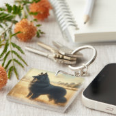 Belgian Sheepdog Schlüsselanhänger (Vorderseite rechts)