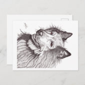 BELGIAN SHEPHERD GROENENDAEL POSTKARTE (Vorne/Hinten)