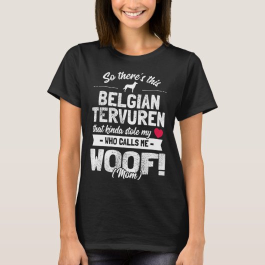 Belgian Tervuren  2 T-Shirt (Vorderseite)