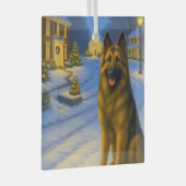Belgian Tervuren Ornament Aus Glas (Vorderseite Rechts)