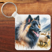 Belgian Tervuren Schlüsselanhänger (Vorderseite)