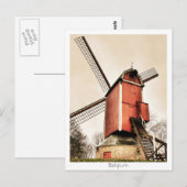 Belgian windmills postkarte (Vorne/Hinten)
