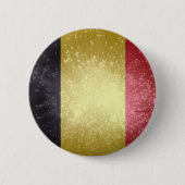 België; Belgien-Flagge Button (Vorderseite)