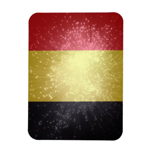 België; Belgienflagge Magnet (Vertikal)