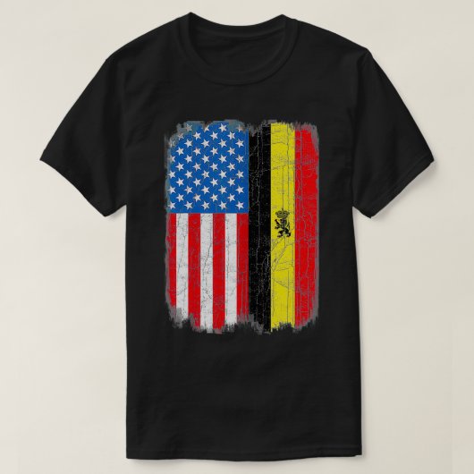 Belgie Belgique T-Shirt (Design vorne)