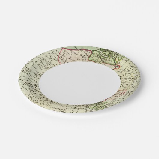 Belgien 3 pappteller (Schrägansicht)