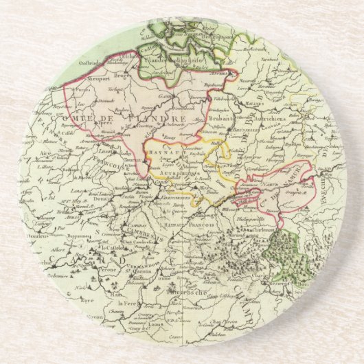 Belgien 3 sandstein untersetzer (Vorne)
