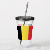 Belgien Acryltrinkbecher (Rückseite)