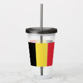 Belgien Acryltrinkbecher (Vorderseite)