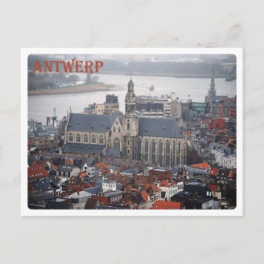 Belgien - Antwerpen - Postkarte (Vorderseite)