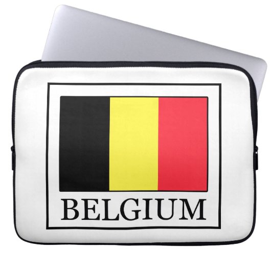 Belgien Ärmel Laptopschutzhülle (Vorderseite)