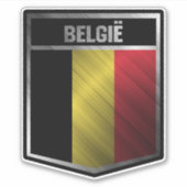 Belgien Aufkleber (Vorderseite)