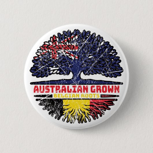 Belgien Australien Tree Roots (Belgien) Button (Vorderseite)