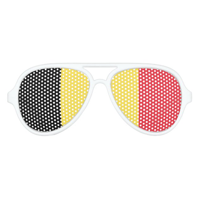 Belgien Aviator Party Shades. Sonnenbrille (Vorderseite)