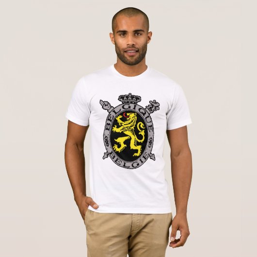 Belgien Belgie T-Shirt (Vorne ganz)