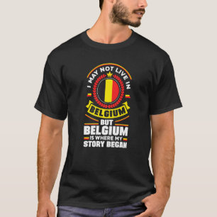 Belgien Belgien - Flag-Zitat T-Shirt