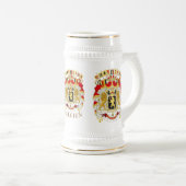 Belgien (BELGIEN) Großes Wappen-Wappen Bierglas (VorderseiteRechts)