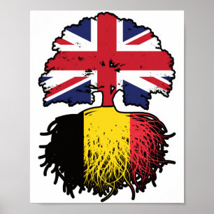 Belgien Belgien Vereinigtes Königreich Vereinigtes Poster