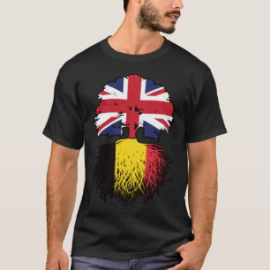 Belgien Belgien Vereinigtes Königreich Vereinigtes T-Shirt