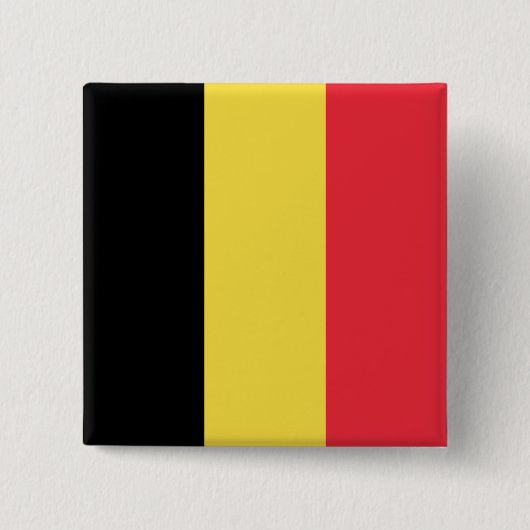 Belgien (belgische Flagge) Button (Vorderseite)