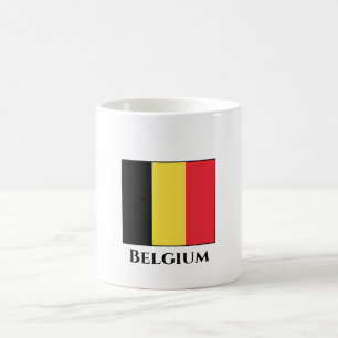 Belgien (belgische Flagge) Kaffeetasse