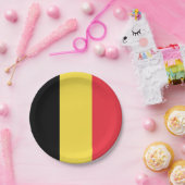 Belgien (belgische Flagge) Pappteller (Party)