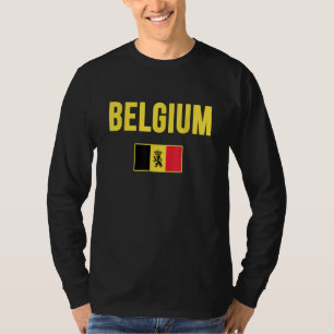 Belgien Belgische Flagge Souvenir Belgie T-Shirt