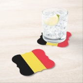 Belgien (belgische Flagge) Untersetzer (Vor Ort)