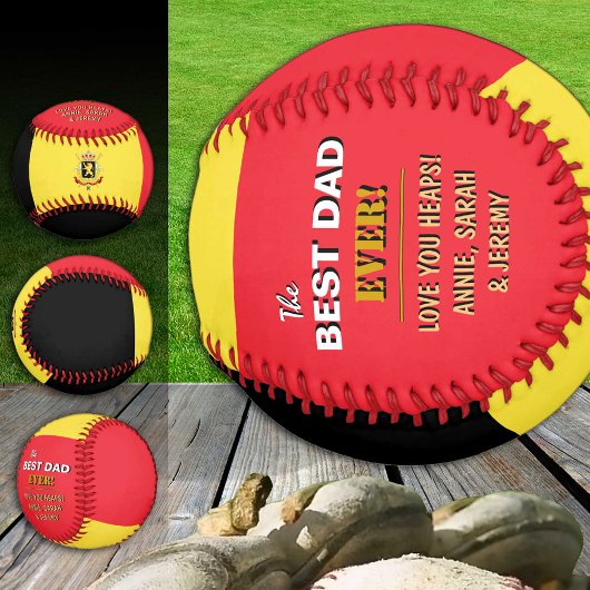Belgien Bester Vater, patriotische Vater, belgisch Baseball