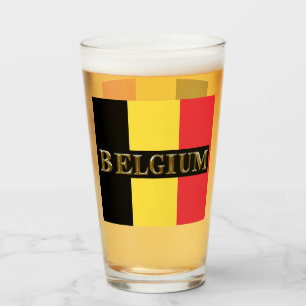 BELGIEN BIER GLASS GLAS